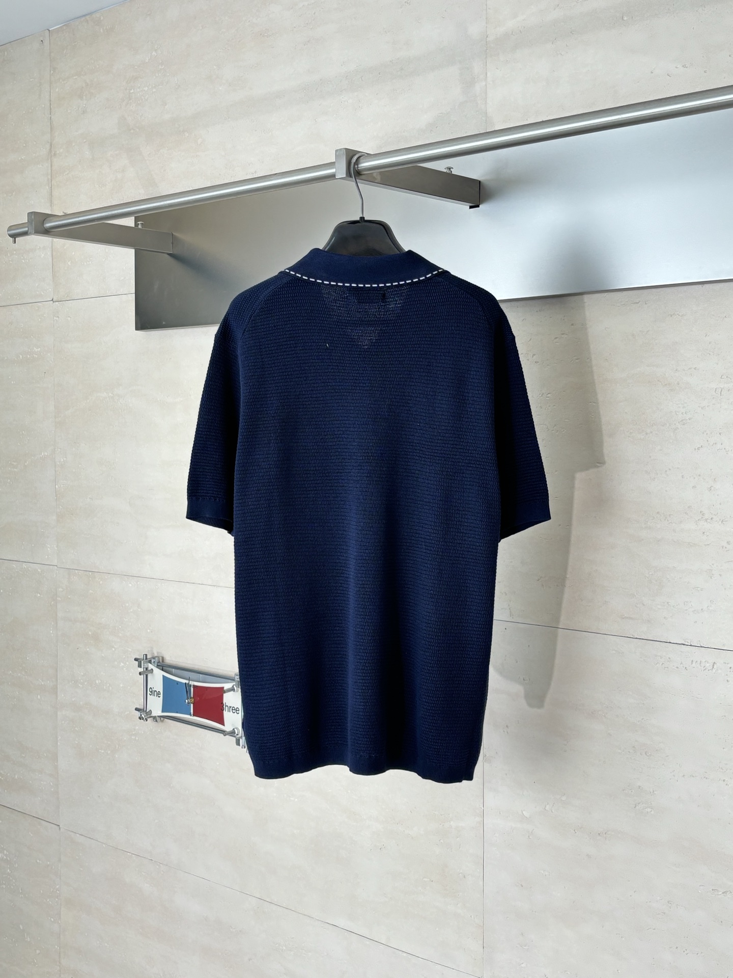 Versace Versac*/范思哲 SS26 V领针织短袖Polo衫