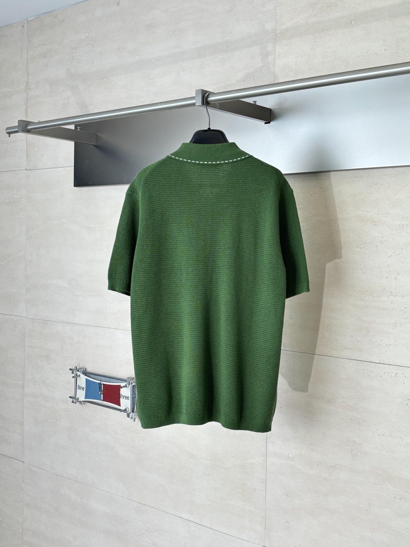Versace Versac*/范思哲 SS26 翻领华夫格网眼针织开衫