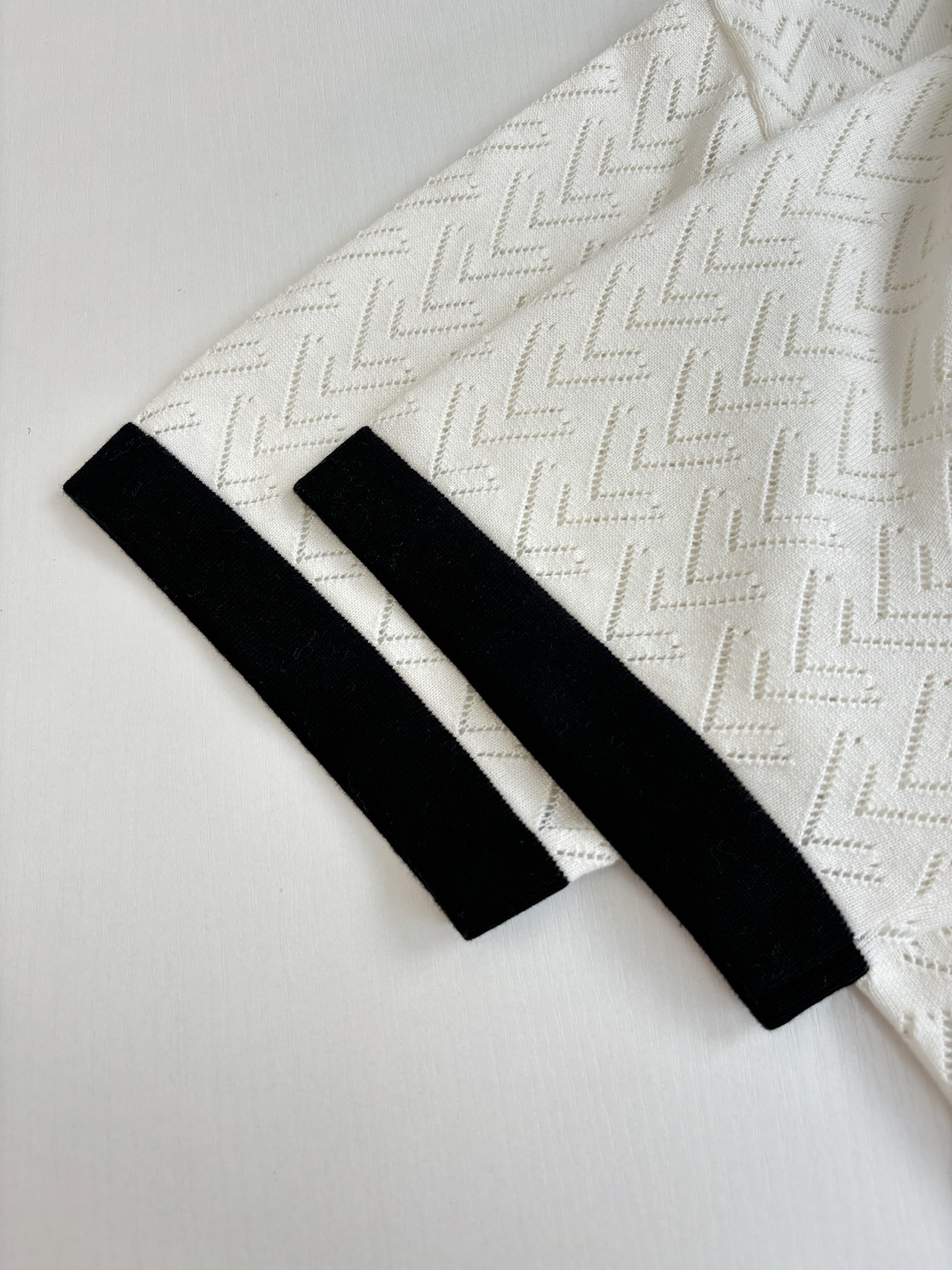 Louis Vuitton 1V/路易 SS26 镂空针织短袖PoLo衫