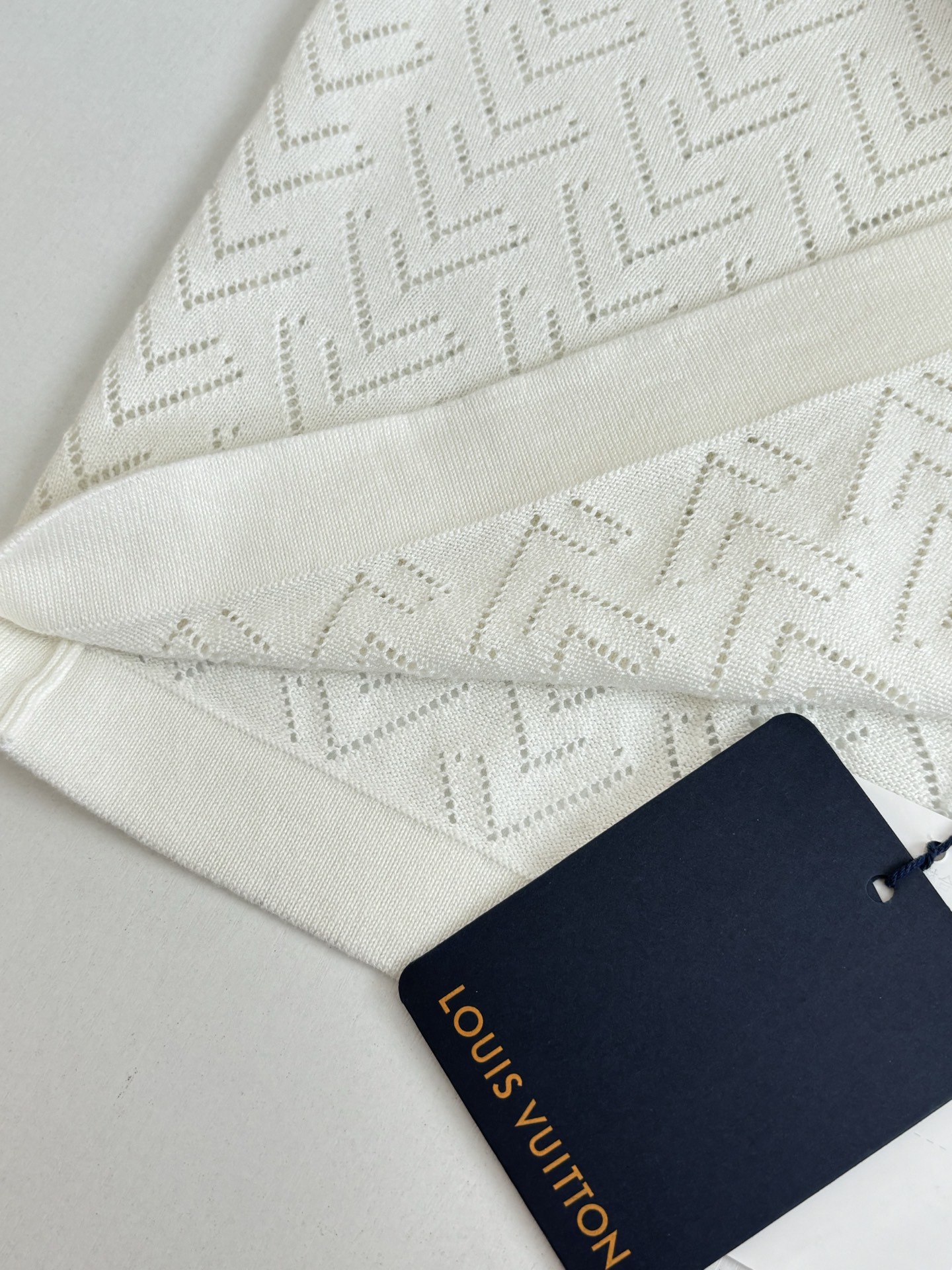 Louis Vuitton 1V/路易 SS26 镂空针织短袖PoLo衫