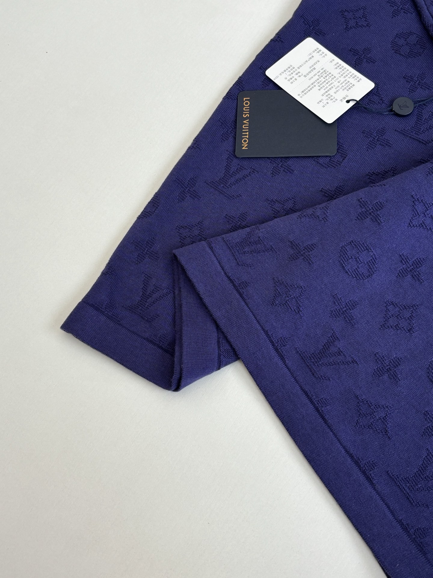 Louis Vuitton 1V/路易 SS26 Monogram满印针织提花短袖T恤