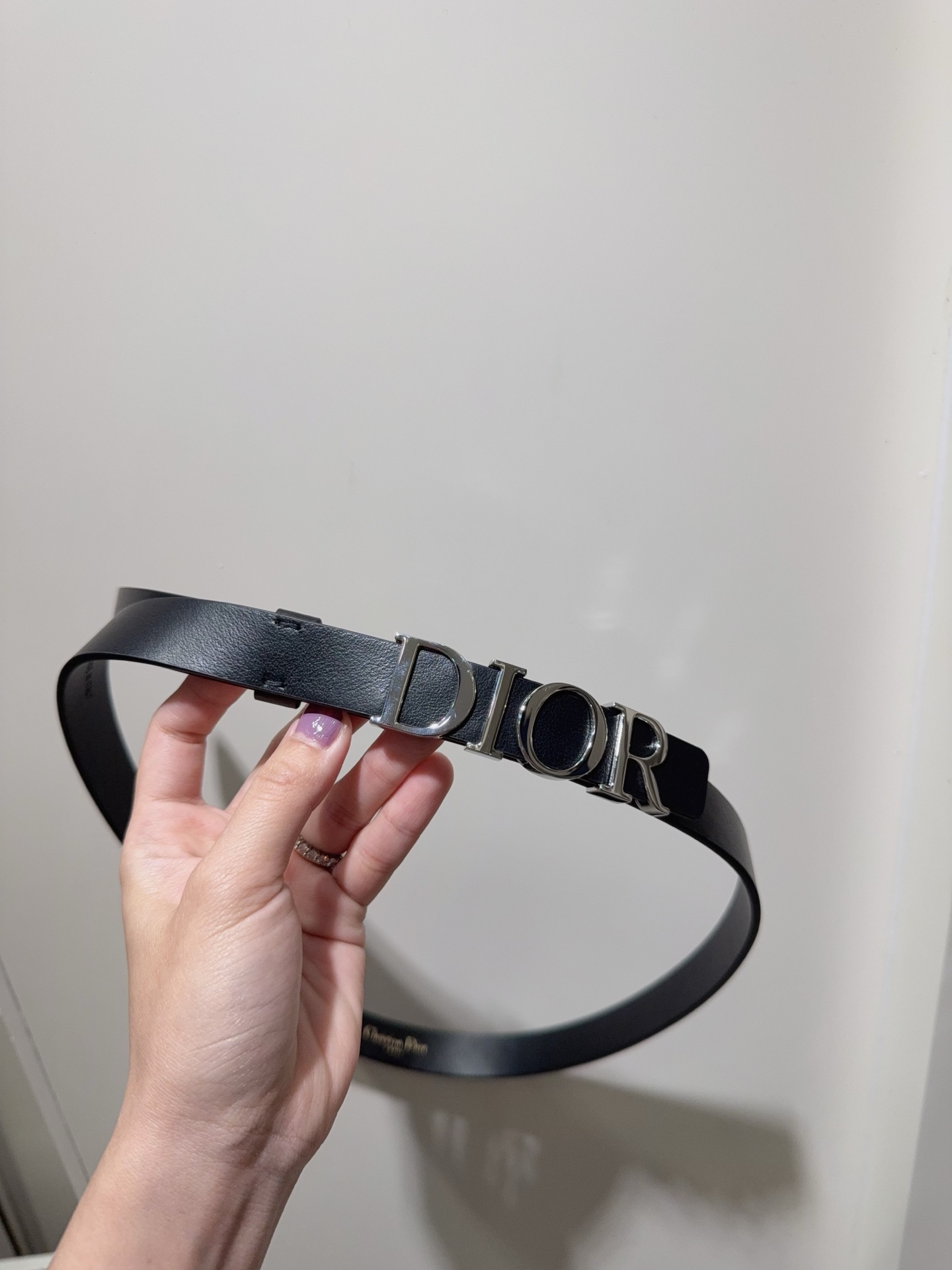 Dior Reversible Leather Belt with Iconic Buckle, 2.5 cm Width 7 i1744639547159 1571 0 5