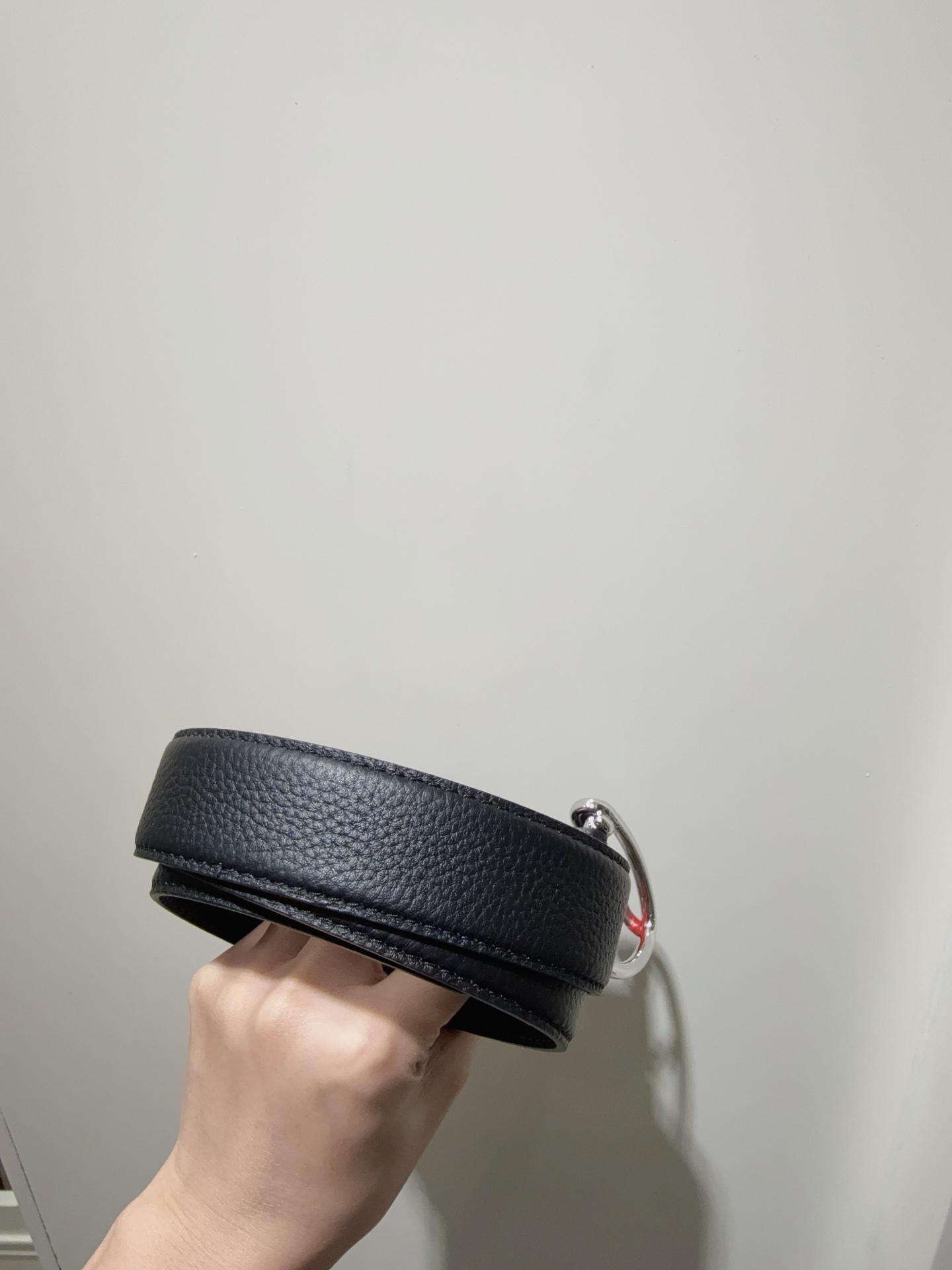 Bottega Veneta Women's Leather Belt with Snake Buckle, 3.0cm Width 5 i1744958205998 2809 0 4