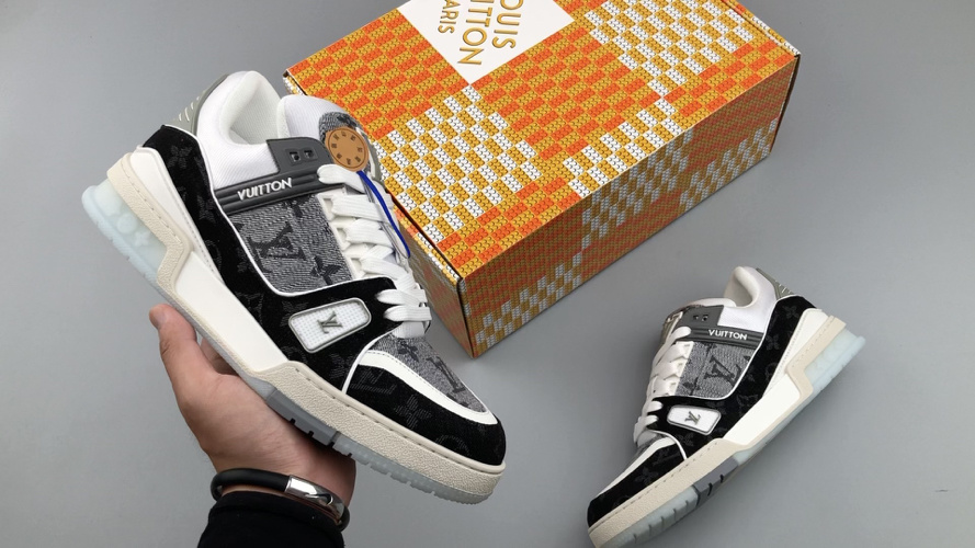 Louis Vuitton Trainer 2.0 Sneaker Low-Top Casual Basketball Shoes 13 Louis Vuitton Trainer 2.0 Sneaker Low-Top Casual Basketball Shoes