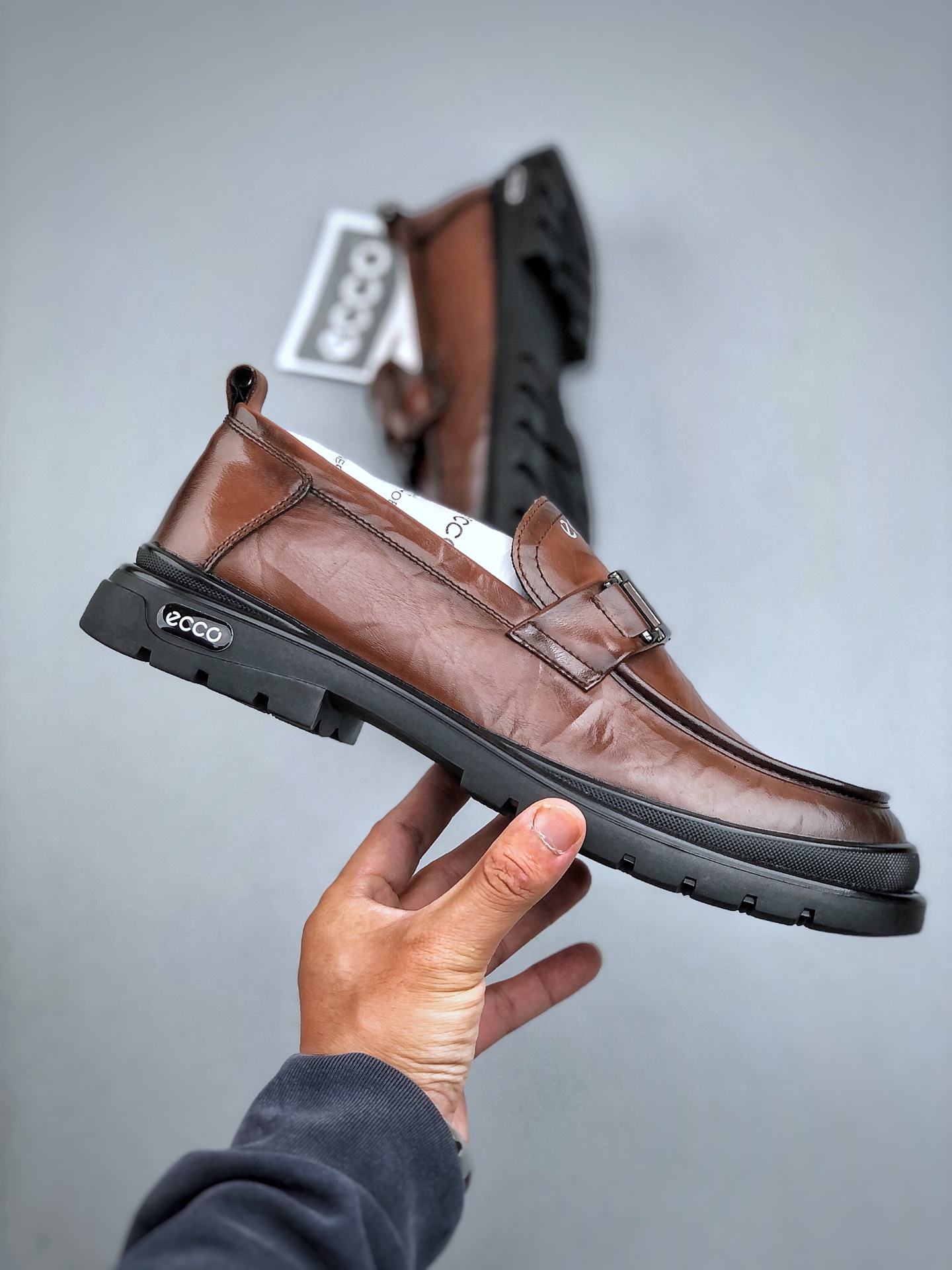 280 /2025最新款 新一代ecco商务男鞋 英伦时尚正装男士皮鞋 专柜同步高端时尚潮流男鞋