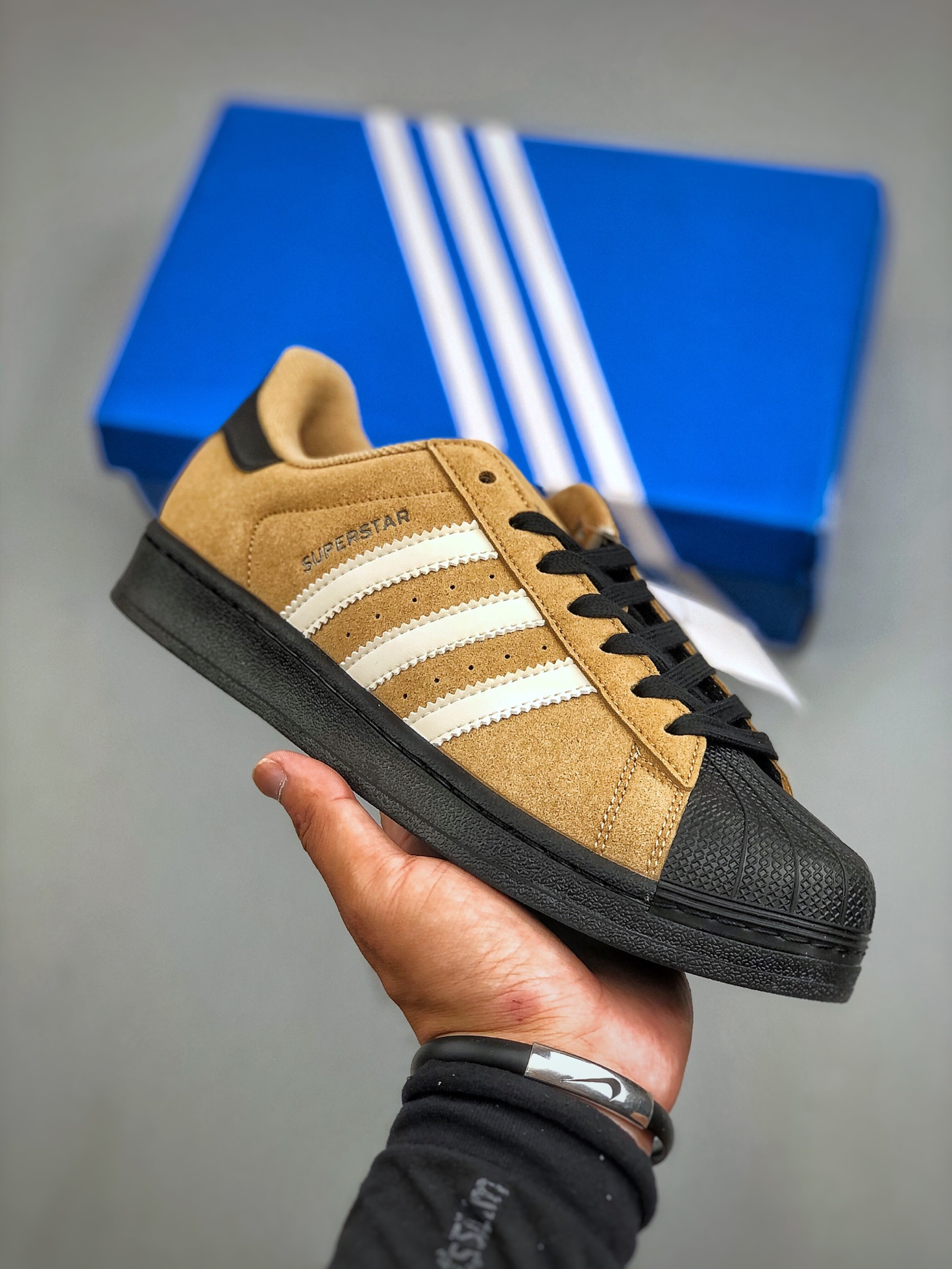 💰240 Adidas SUPERSTAR VINTAGE 经典贝壳头官网同步 实拍首发渠道正品订单 诠释市场最高工艺水平区别市面普通真标版本,进出专柜无压力 JQ3221 尺码:35-45(半)