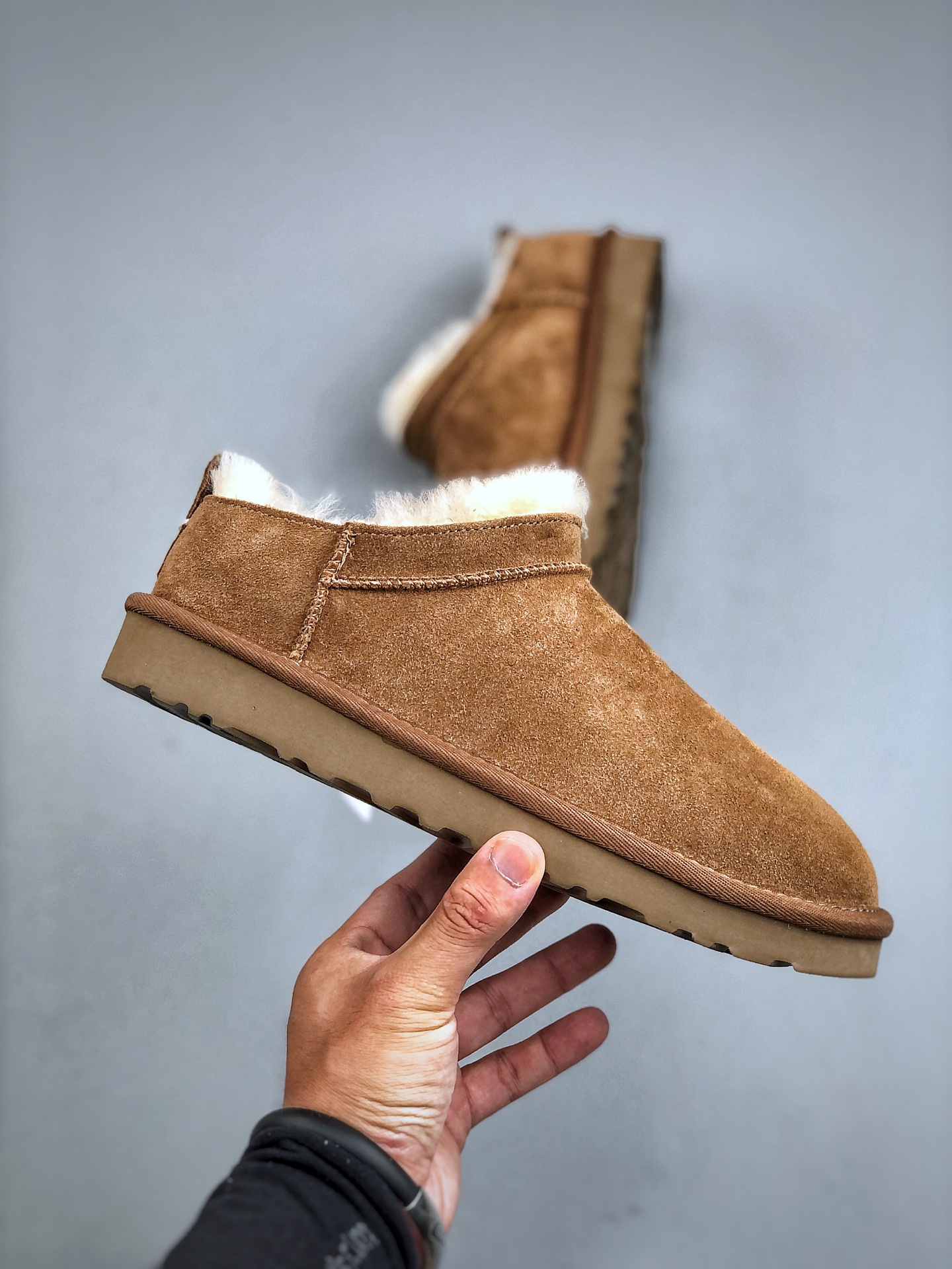 260 ugg市面顶级版本 25新款UGGEleaSlip-On轻薄一脚蹬居家办公室空调房室内易搭配超时髦大长腿福利款