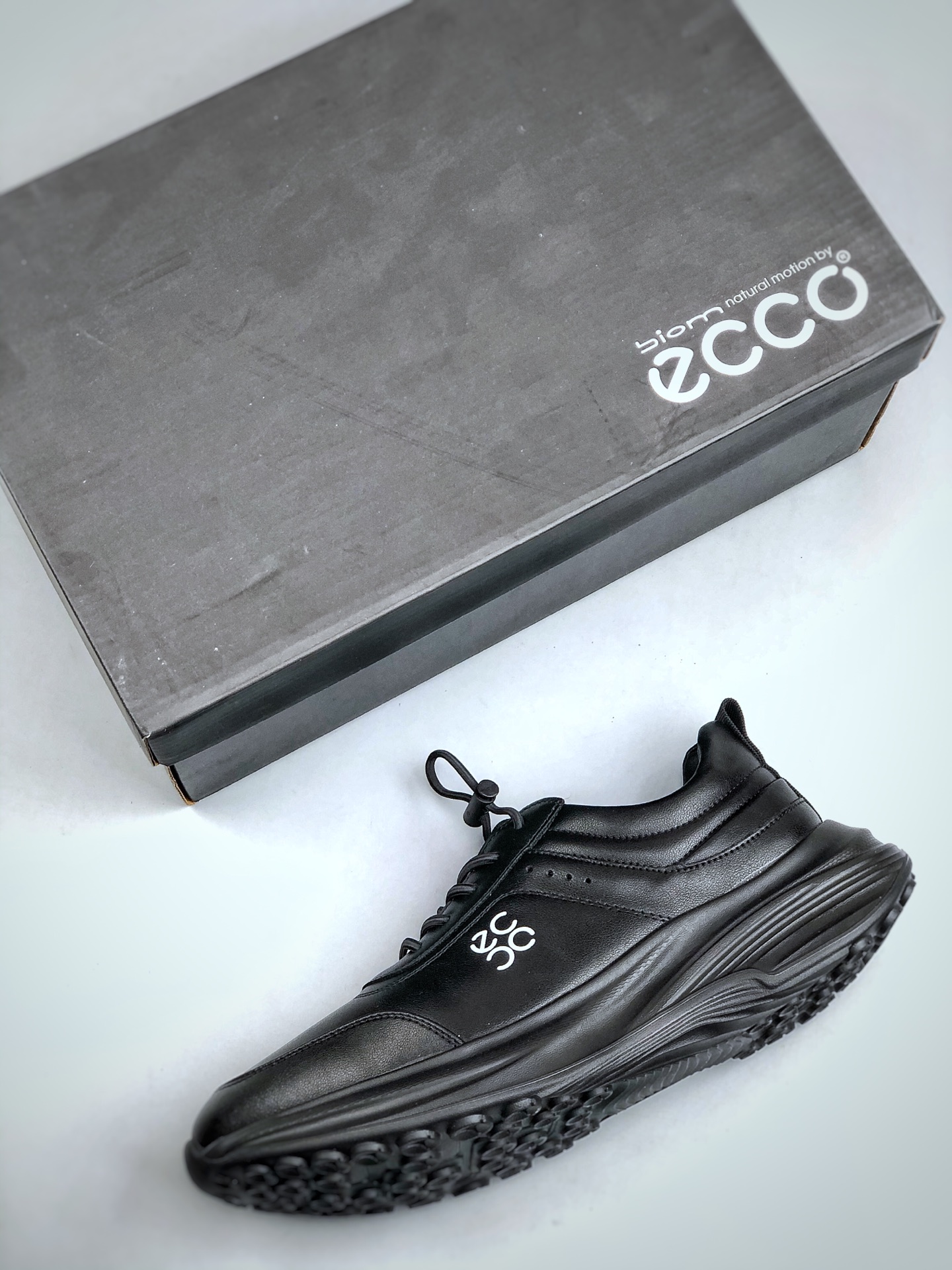 240 E2025 ECCO爱步最新款男款运动鞋休闲潮流 透气慢跑鞋 老爹鞋 健步BIOM2.2 830774