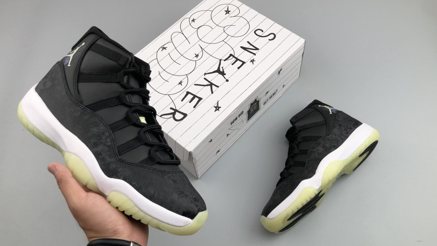 Air Jordan 11 Retro "Inner Beast" Black Swan Luminous Sneakers 1 Air Jordan 11 Retro "Inner Beast" Black Swan Luminous Sneakers
