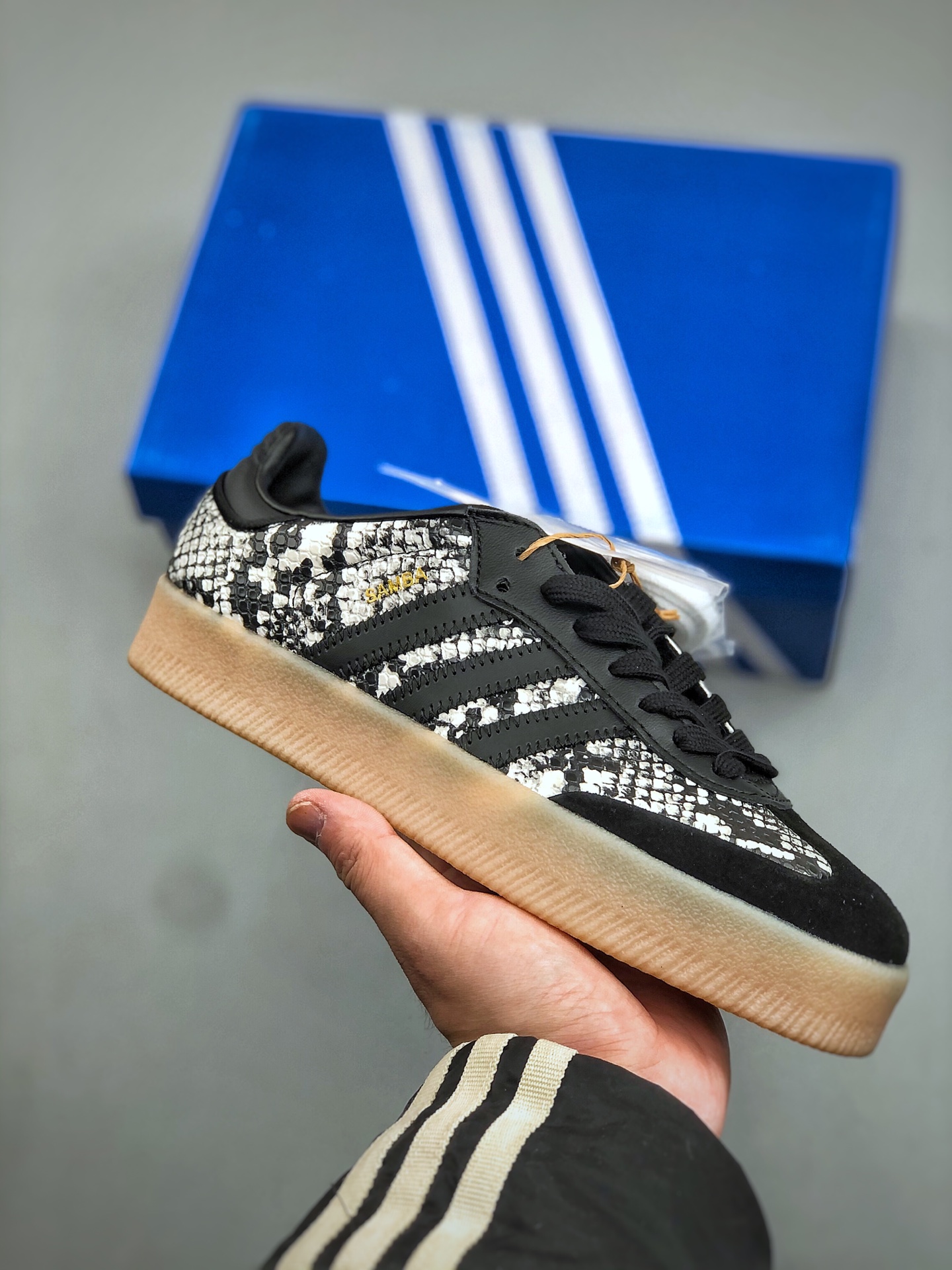 Adidas Originals SAMBAE 桑巴舞系列 JR3804 (半)