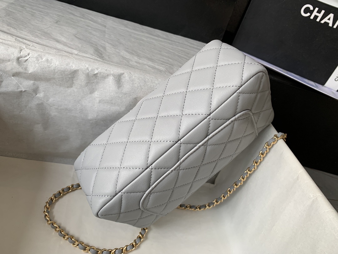 顶级货_法国高端定制品Chane1AS1787#ClassicBag#2020年专柜最新CF金珠系列真的