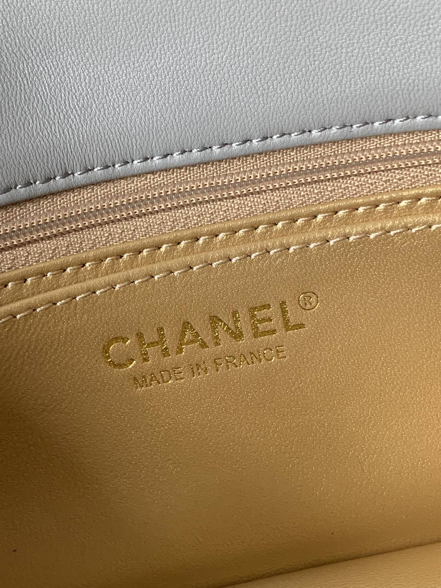 顶级货_法国高端定制品Chane1AS1787#ClassicBag#2020年专柜最新CF金珠系列真的