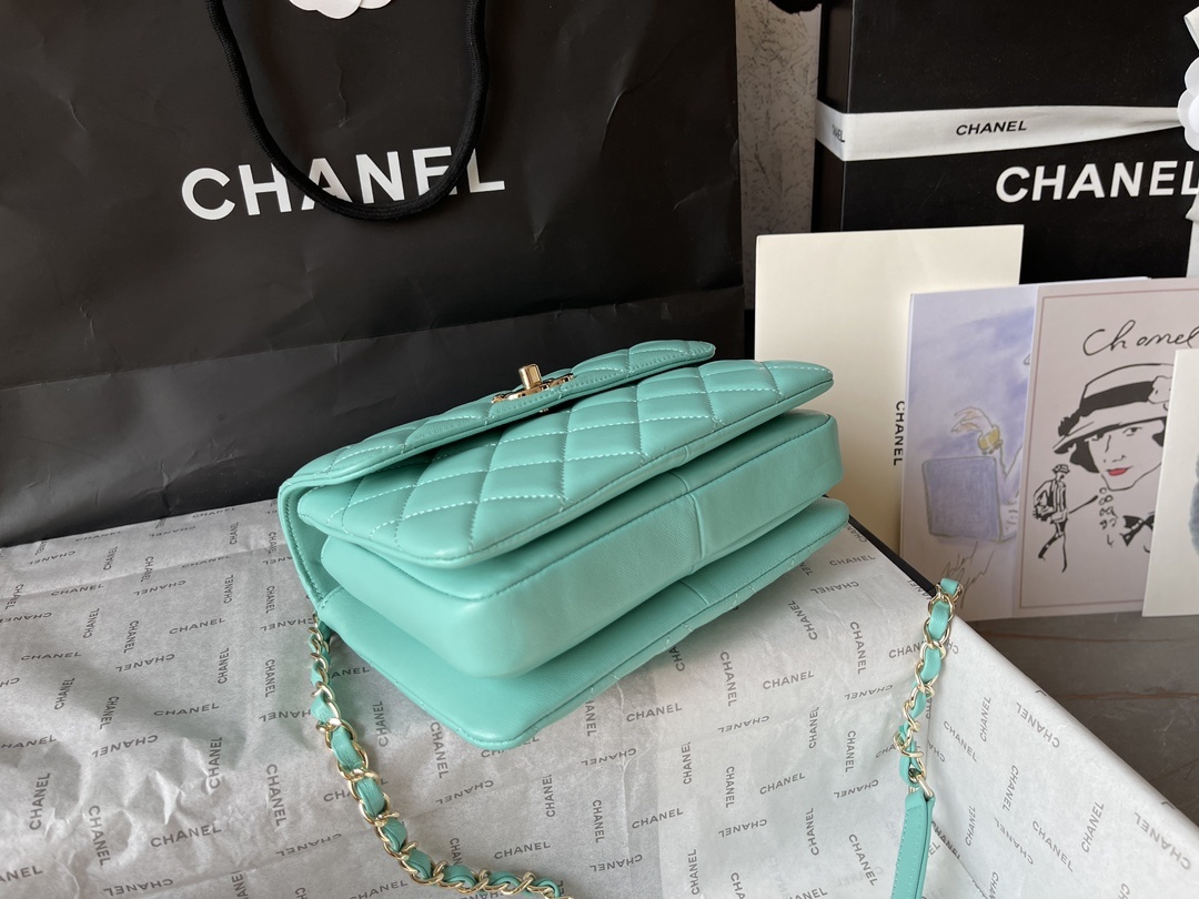 大号小号品牌:Chanel简介:原单质量经典之作华丽与气质的前沿是你意想不到的尊贵皮种:原单进口小羊皮里