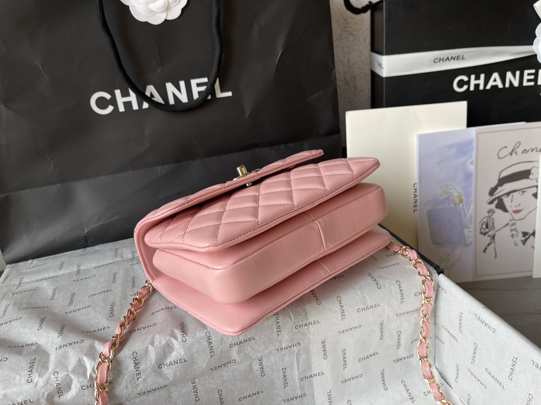 大号小号品牌:Chanel简介:原单质量经典之作华丽与气质的前沿是你意想不到的尊贵皮种:原单进口小羊皮里