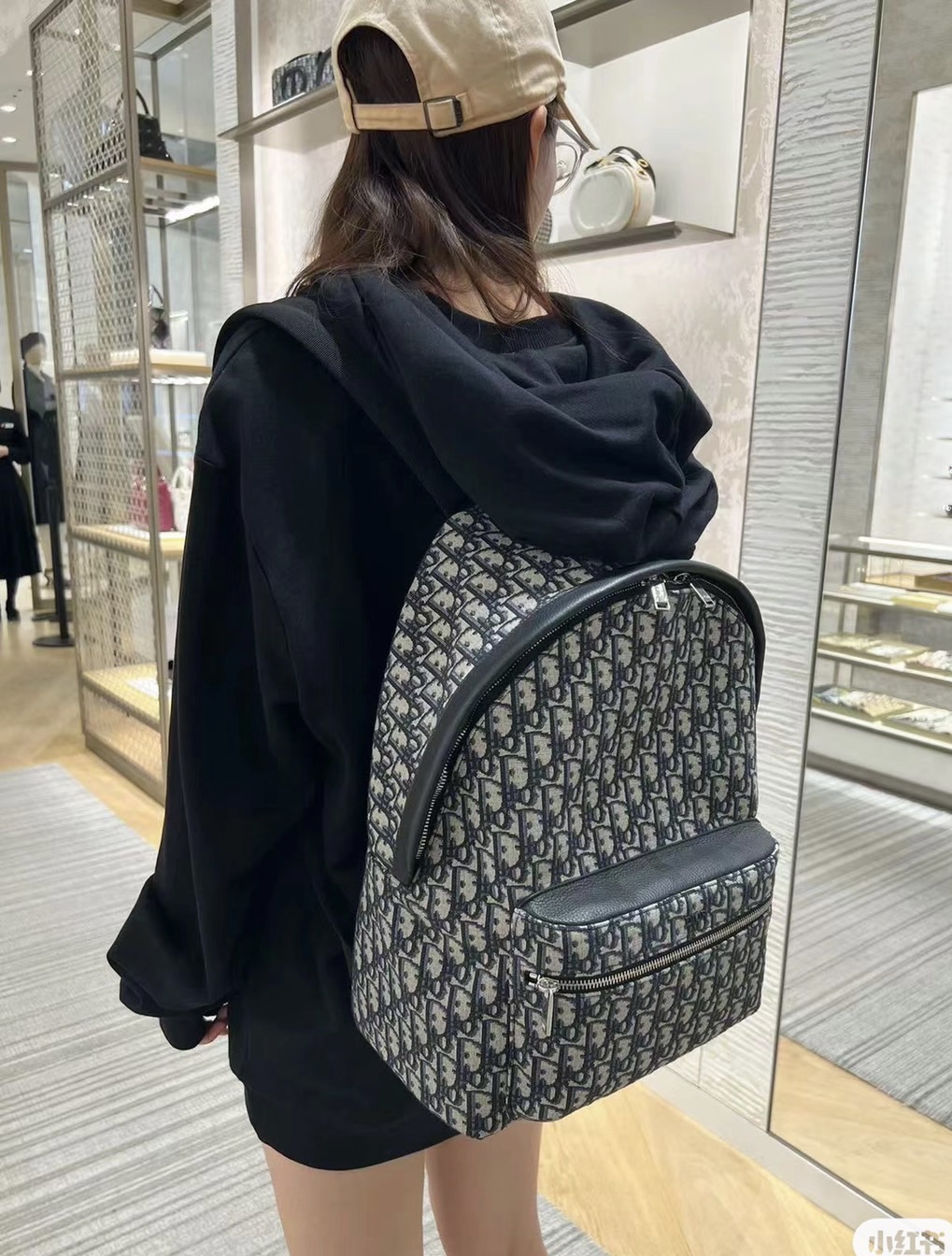 Dior backpack is awesome!