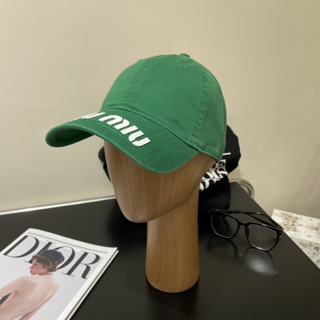 MiuMiu כובעים כובע בייסבול העתק מקוון