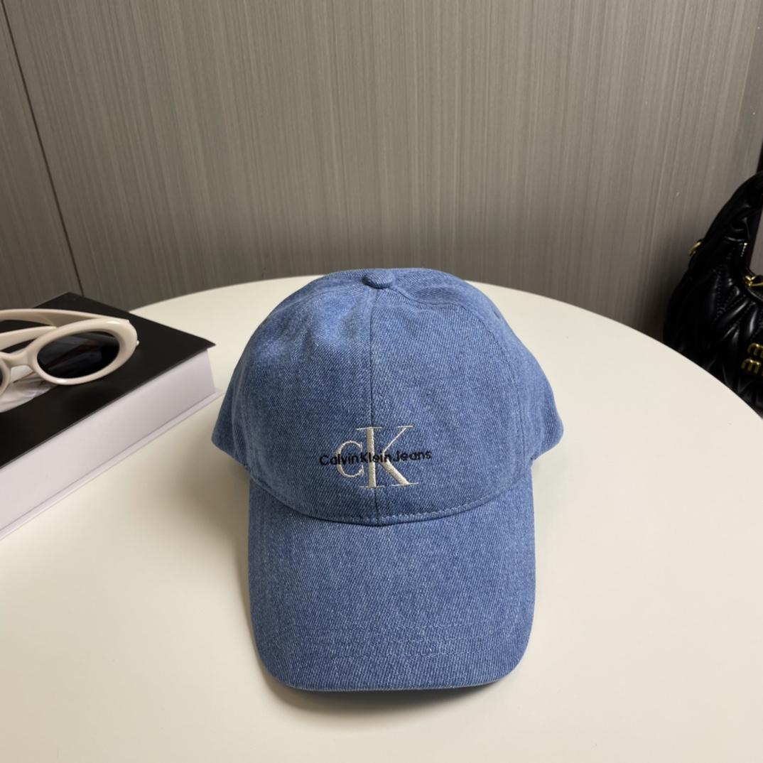 High-Quality ck-Washed Cowboy Baseball Cap with Stereo Embroidery - 图片 7