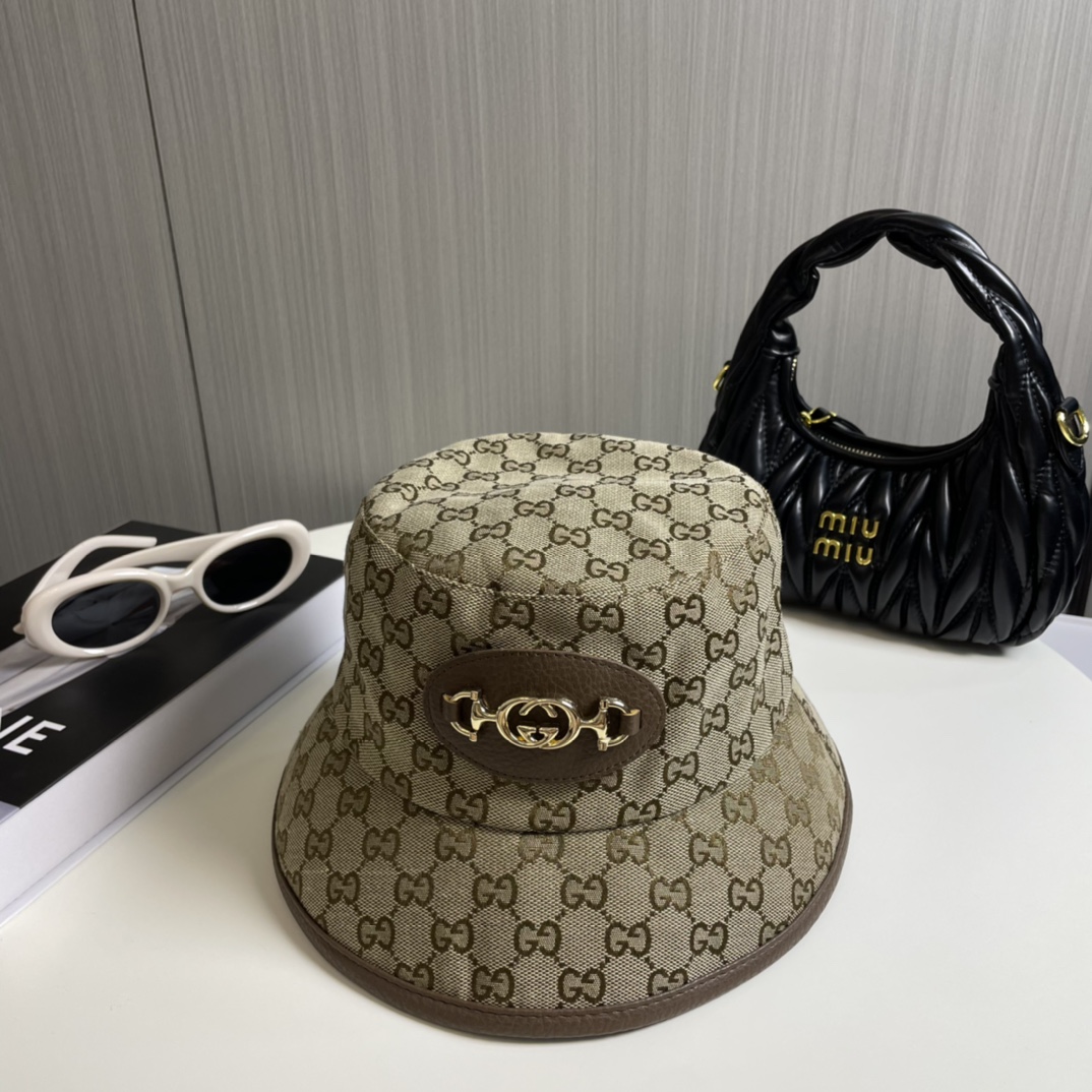 AAA Replica
 Gucci High
 Hats Bucket Hat