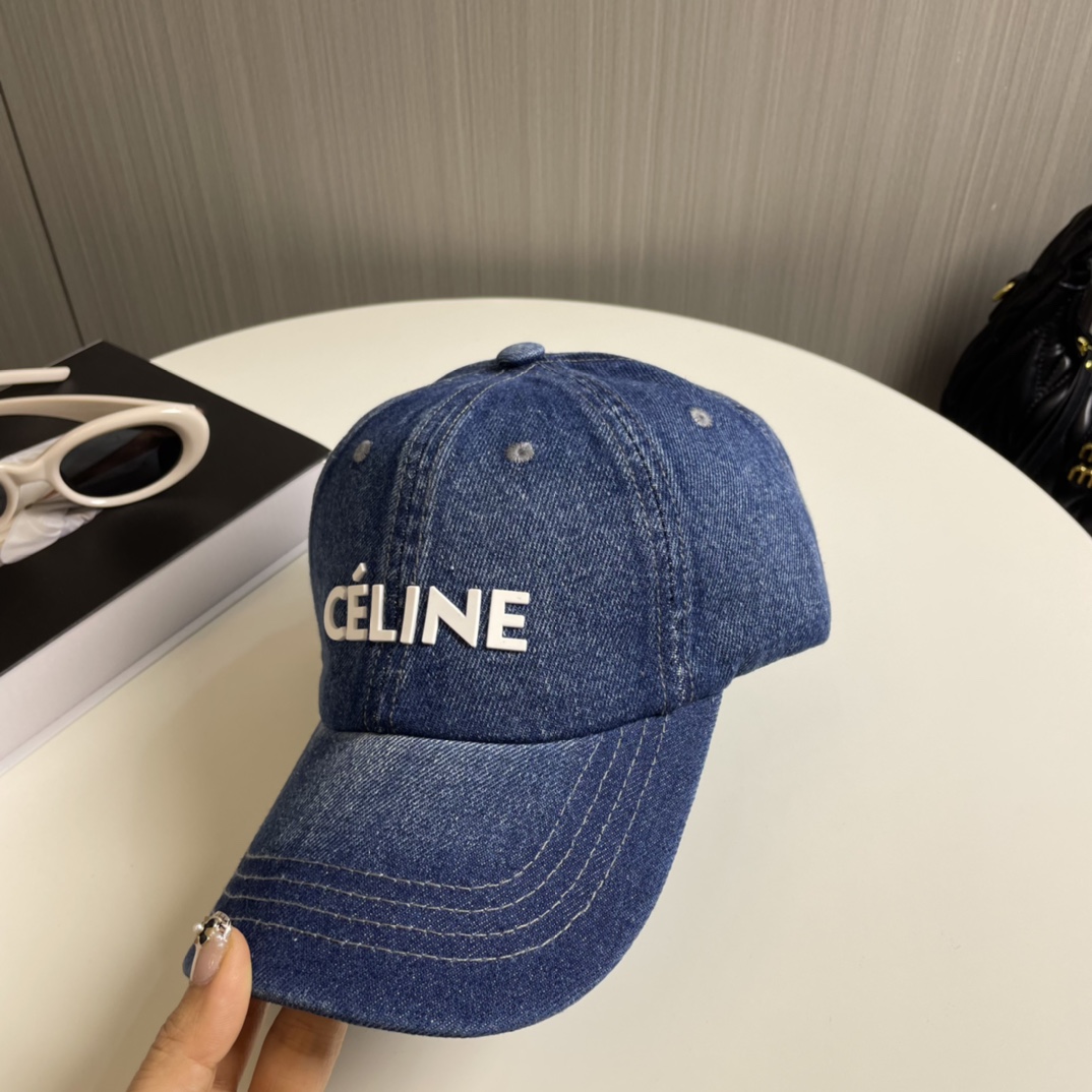 配防尘袋CELINE赛琳新款牛仔棒球帽出街必备超好搭配赶紧入手！