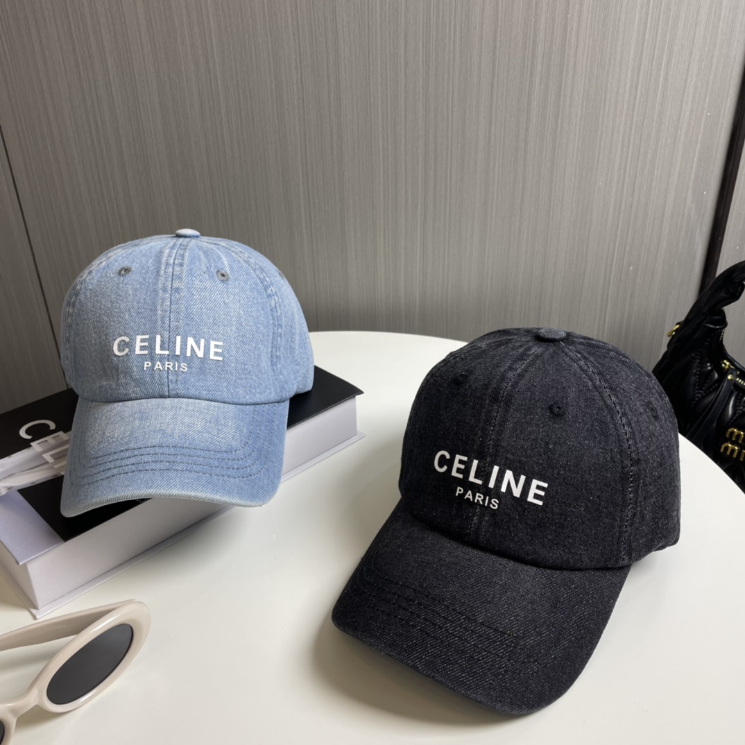 配防尘袋CELINE赛琳新款牛仔棒球帽出街必备超好搭配赶紧入手！