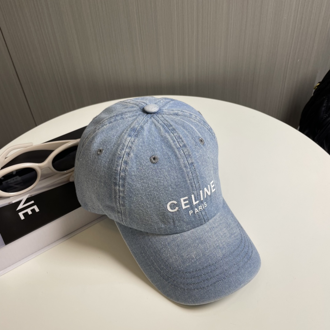 配防尘袋CELINE赛琳新款牛仔棒球帽出街必备超好搭配赶紧入手！