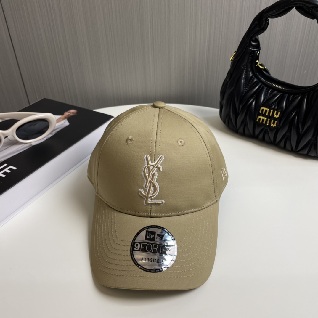 1: 1
 Yves Saint Laurent Sombreros Gorras Réplica 1 al por mayor
 Bordado Universal para hombres y mujeres Casual