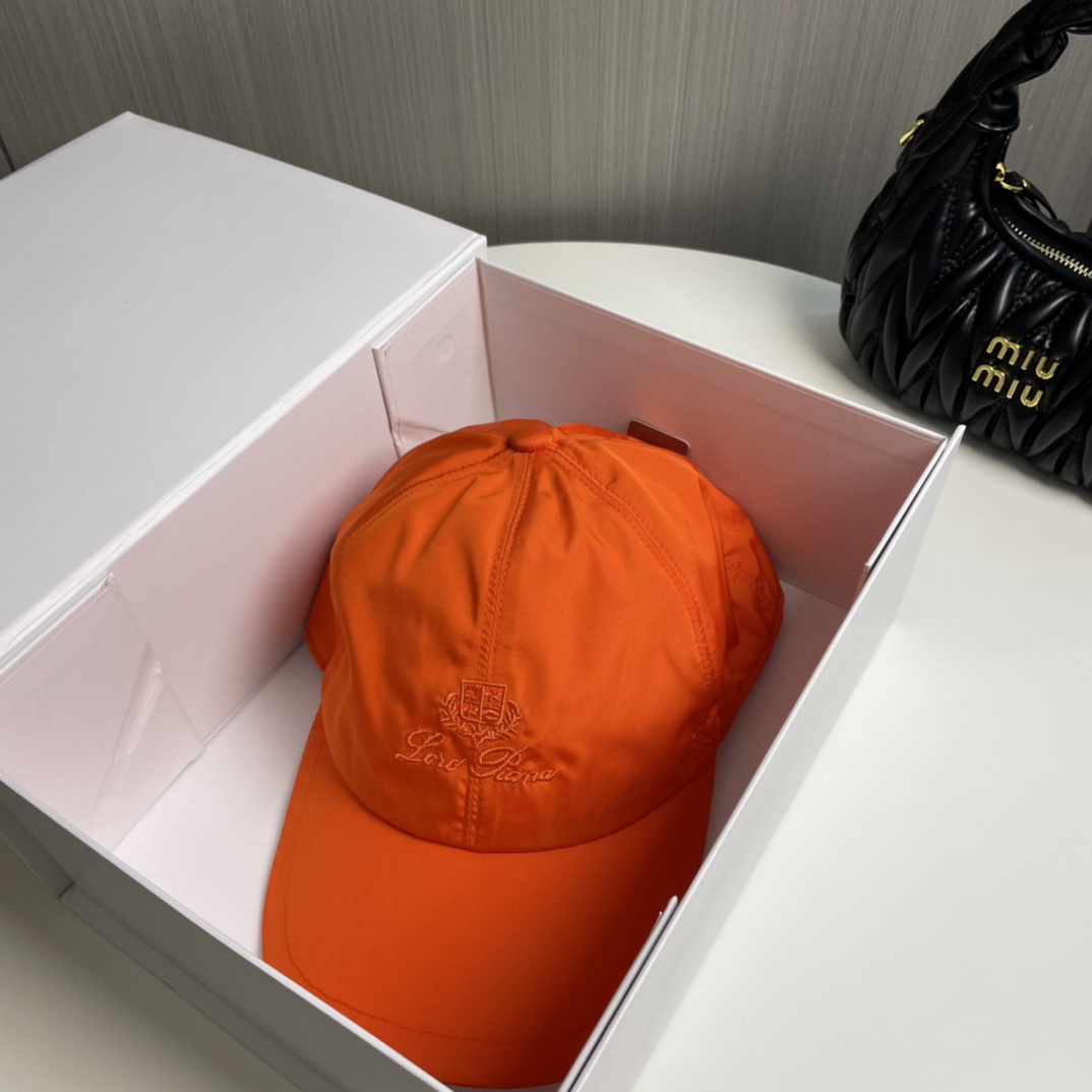  Loro Piana(诺悠翩雅) 专柜羊毛材质  新款高版本棒球帽，大牌同步，超好搭配，出货！
