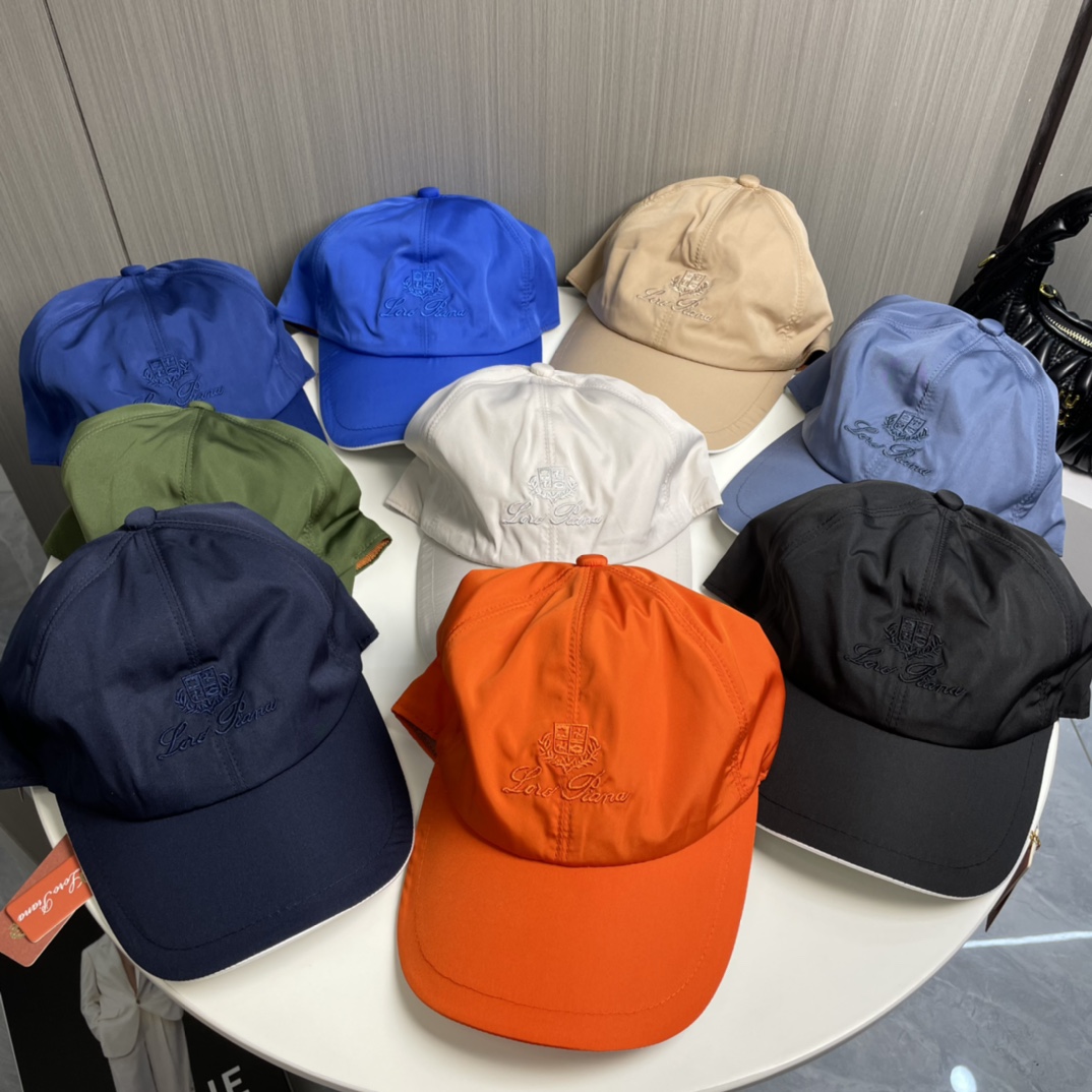  Loro Piana(诺悠翩雅) 专柜羊毛材质  新款高版本棒球帽，大牌同步，超好搭配，出货！