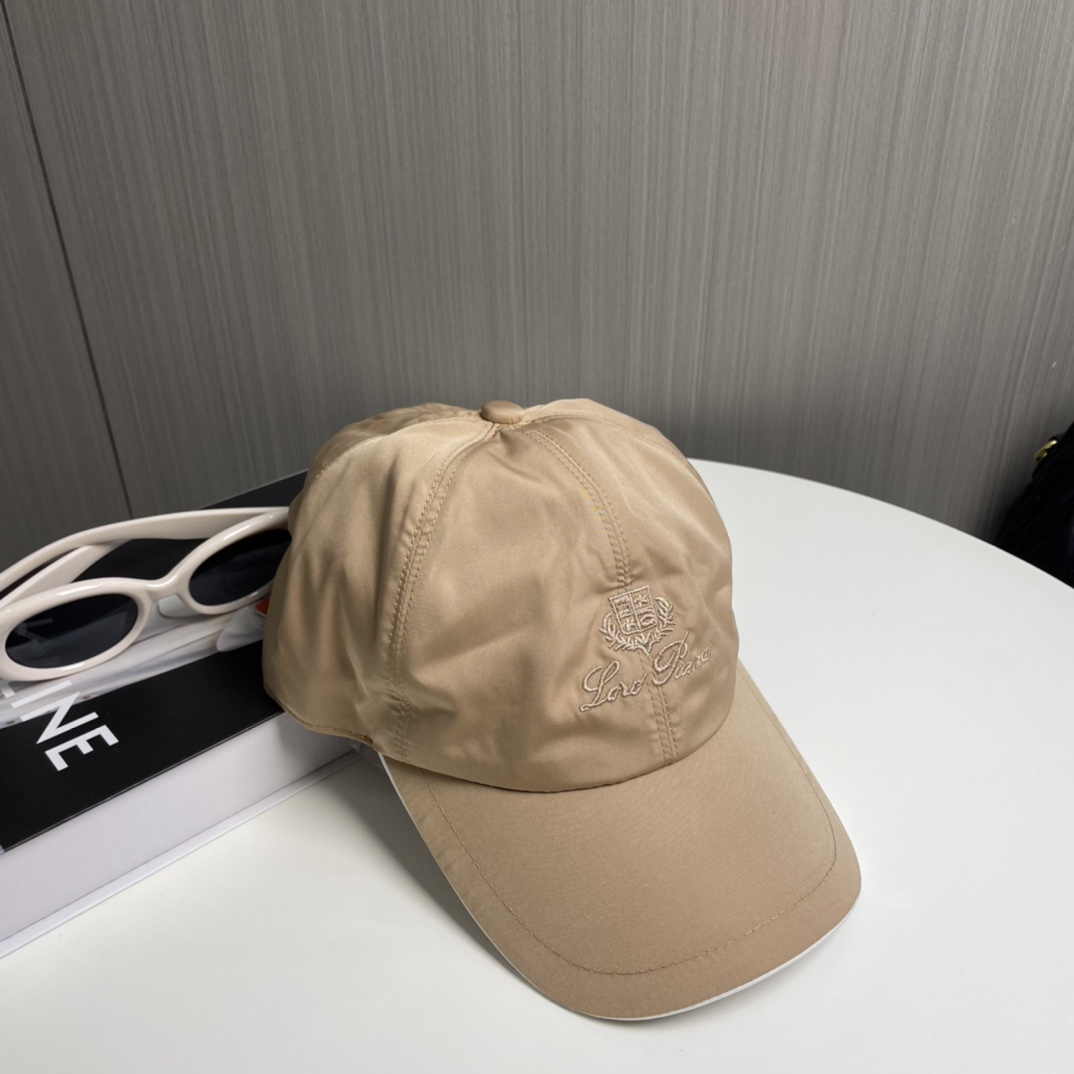 Loro Piana(诺悠翩雅) 专柜羊毛材质  新款高版本棒球帽，大牌同步，超好搭配，出货！