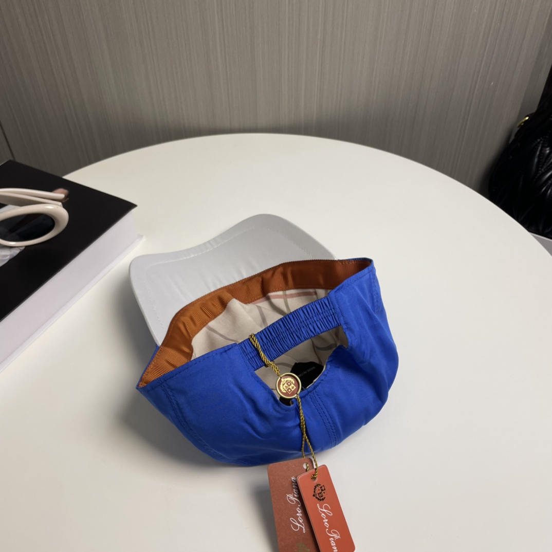  Loro Piana(诺悠翩雅) 专柜羊毛材质  新款高版本棒球帽，大牌同步，超好搭配，出货！