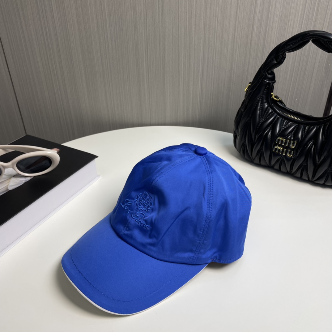  Loro Piana(诺悠翩雅) 专柜羊毛材质  新款高版本棒球帽，大牌同步，超好搭配，出货！