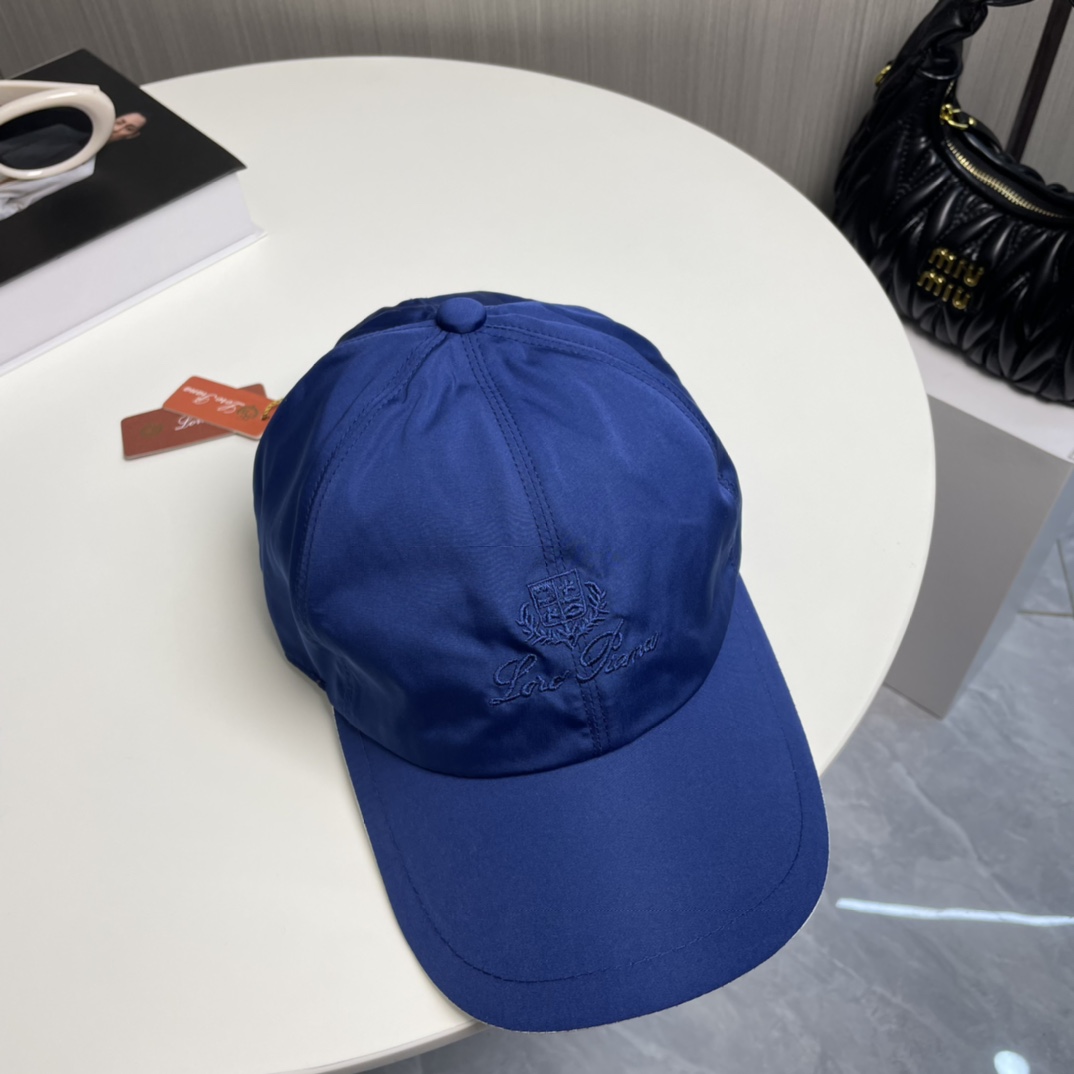  Loro Piana(诺悠翩雅) 专柜羊毛材质  新款高版本棒球帽，大牌同步，超好搭配，出货！