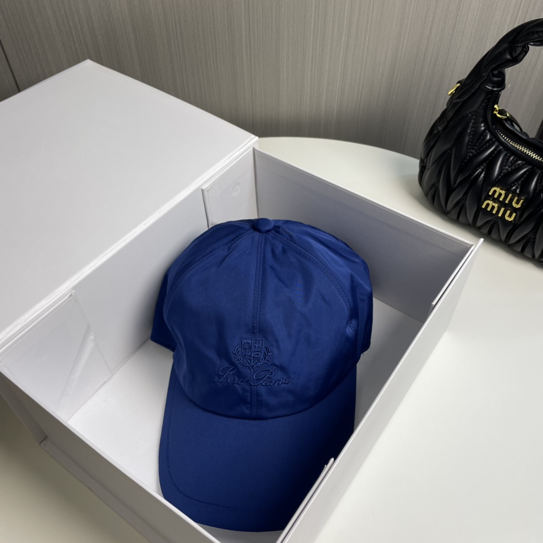  Loro Piana(诺悠翩雅) 专柜羊毛材质  新款高版本棒球帽，大牌同步，超好搭配，出货！