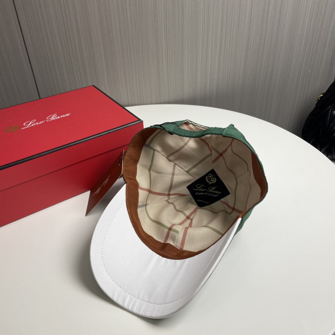 P80 Loro Piana, new, high-quality baseball caps, big synchronous, perfect match - 图片 4