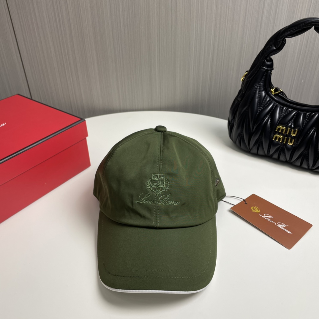 P80 Loro Piana, new, high-quality baseball caps, big synchronous, perfect match - 图片 1