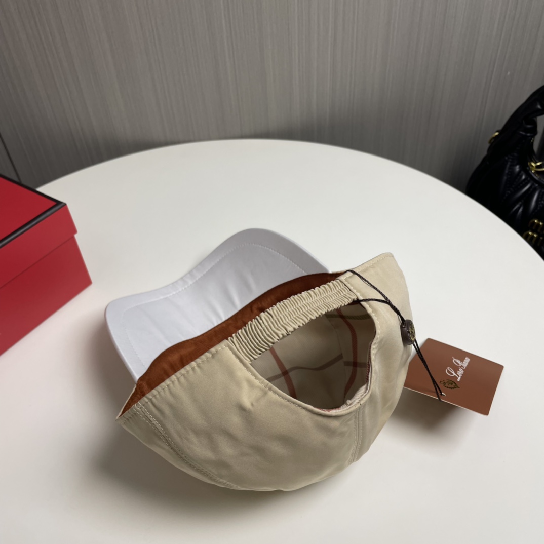 P80 Loro Piana, new, high-quality baseball caps, big synchronous, perfect match - 图片 3