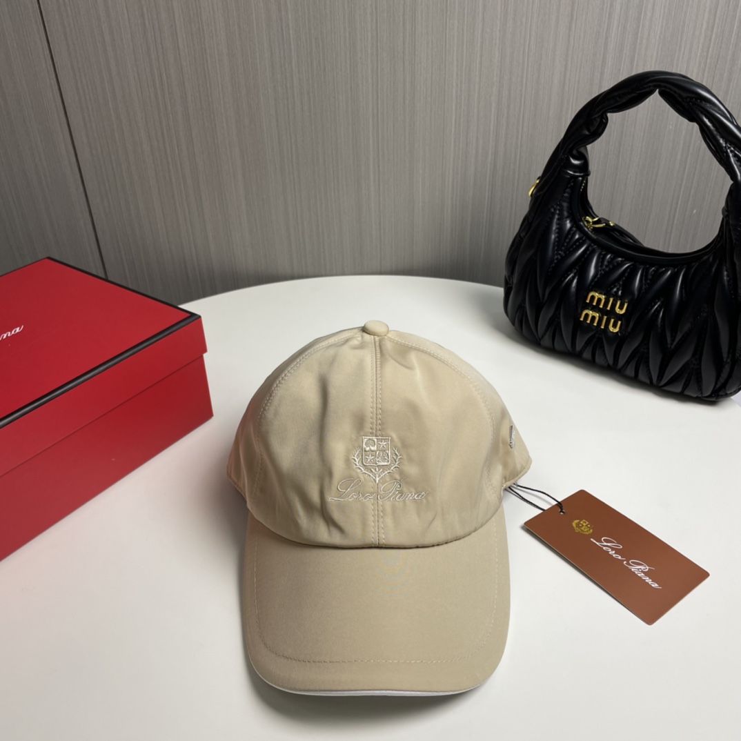 P80 Loro Piana, new, high-quality baseball caps, big synchronous, perfect match