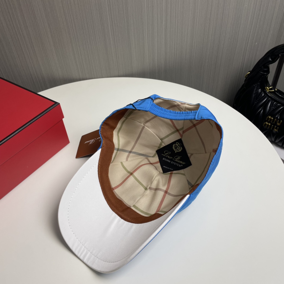 P80 Loro Piana, new, high-quality baseball caps, big synchronous, perfect match - 图片 4