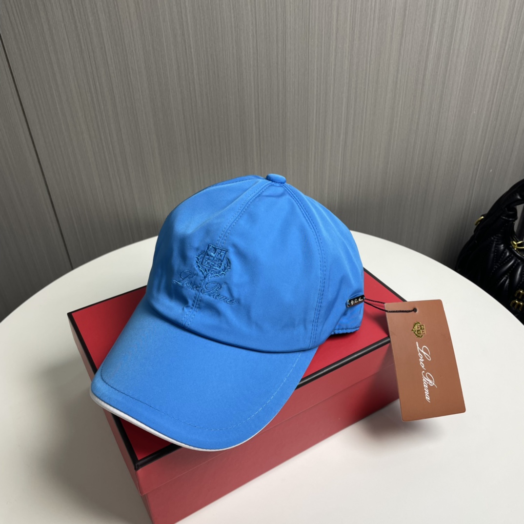 P80 Loro Piana, new, high-quality baseball caps, big synchronous, perfect match - 图片 1