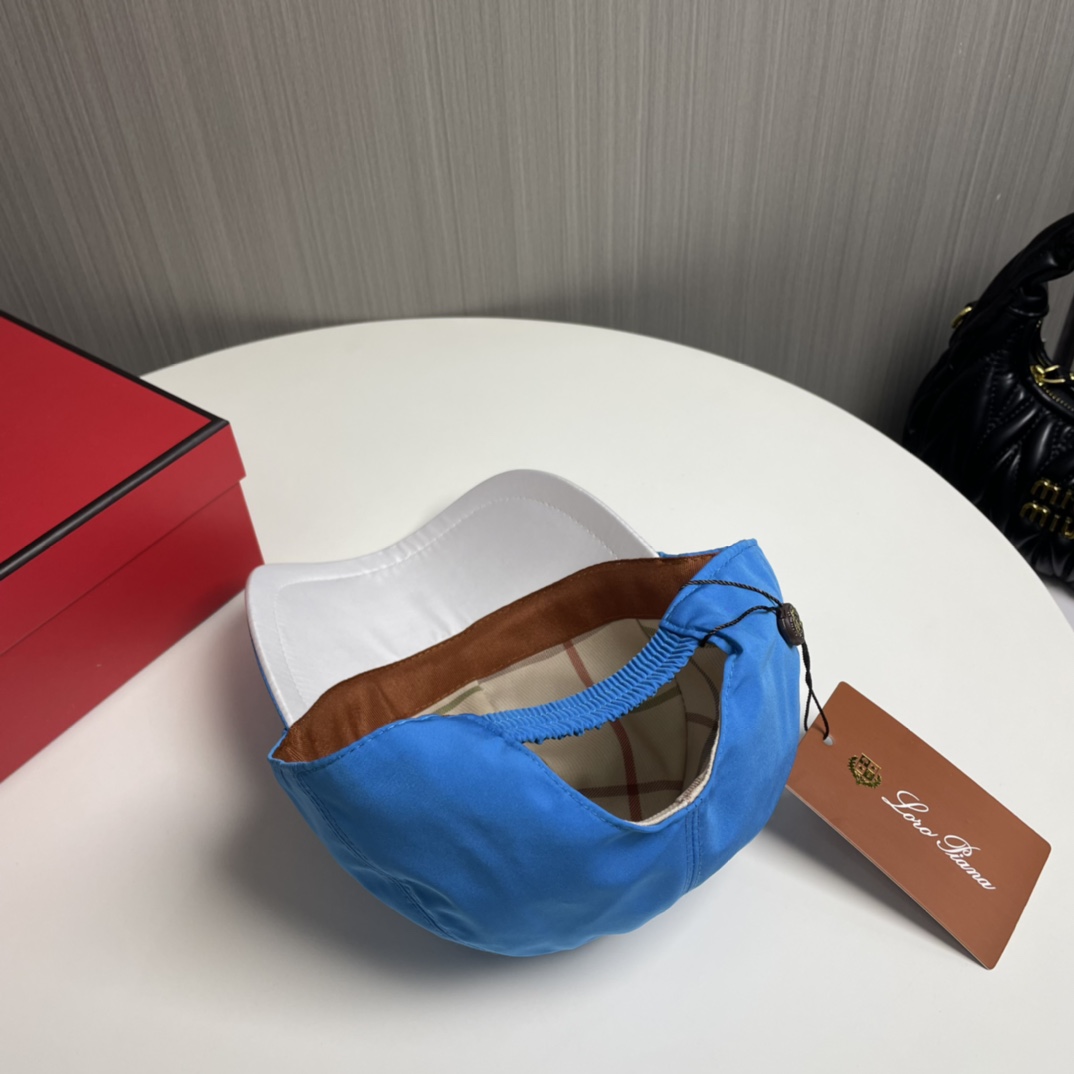 P80 Loro Piana, new, high-quality baseball caps, big synchronous, perfect match - 图片 3