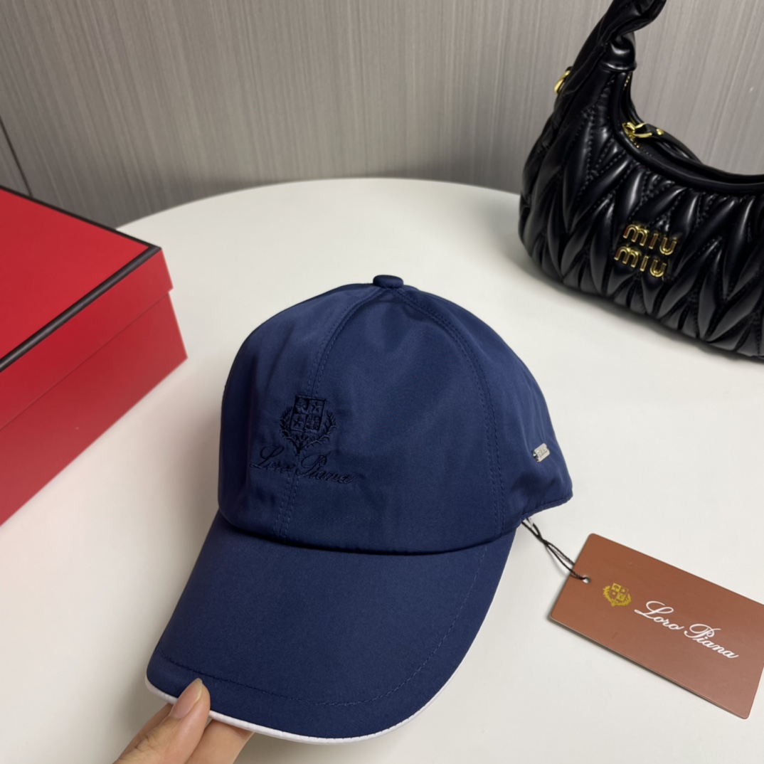 P80 Loro Piana, new, high-quality baseball caps, big synchronous, perfect match - 图片 2