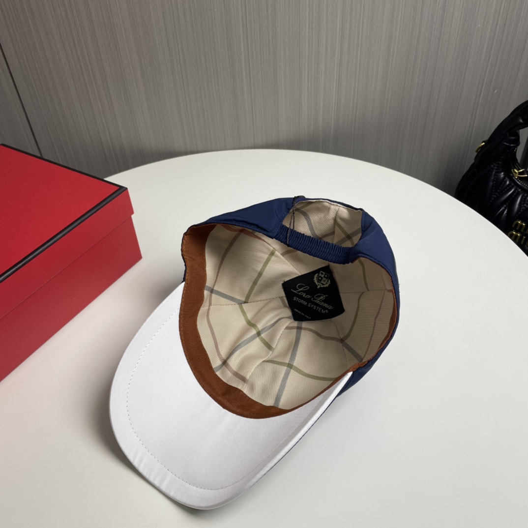 P80 Loro Piana, new, high-quality baseball caps, big synchronous, perfect match - 图片 4