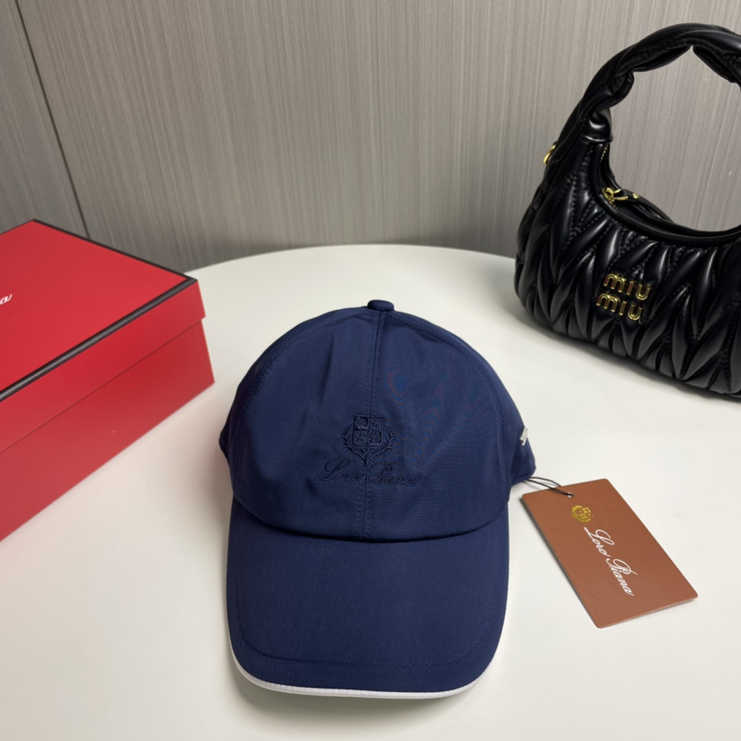 P80 Loro Piana, new, high-quality baseball caps, big synchronous, perfect match - 图片 1