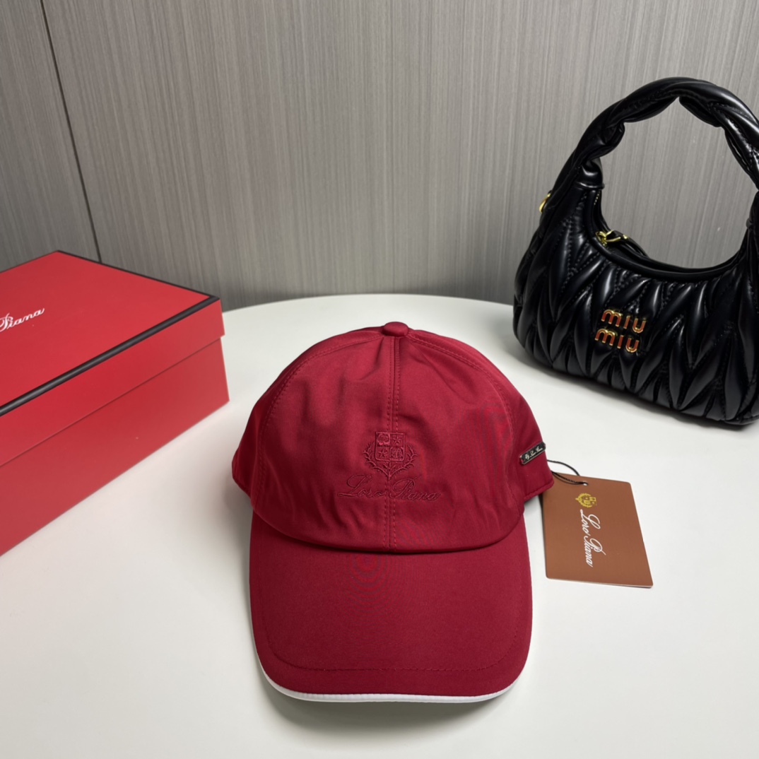 P80 Loro Piana, new, high-quality baseball caps, big synchronous, perfect match - 图片 1