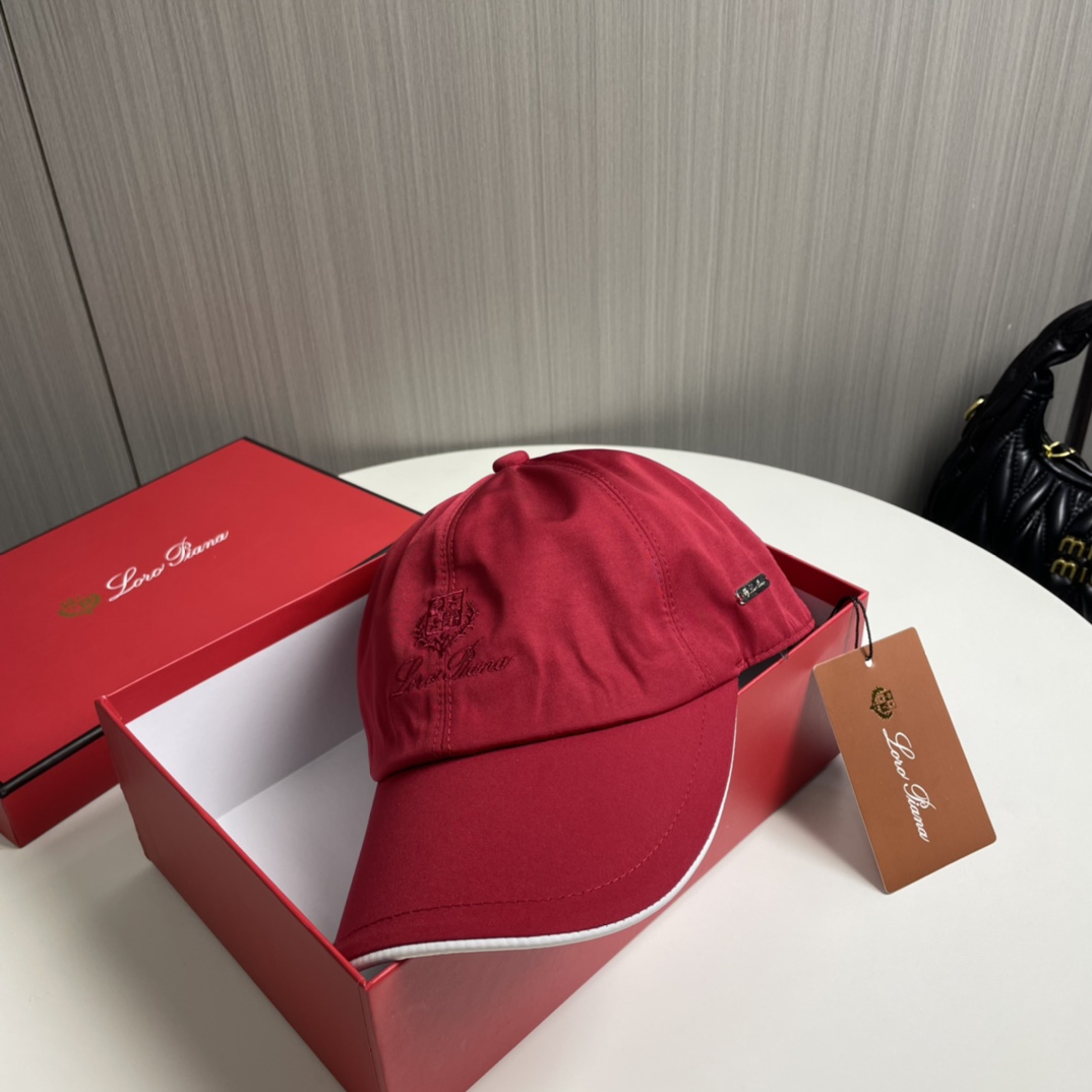 P80 Loro Piana, new, high-quality baseball caps, big synchronous, perfect match - 图片 9