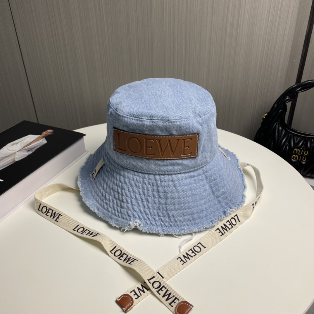 Loewe Hats Bucket Hat Vintage Casual