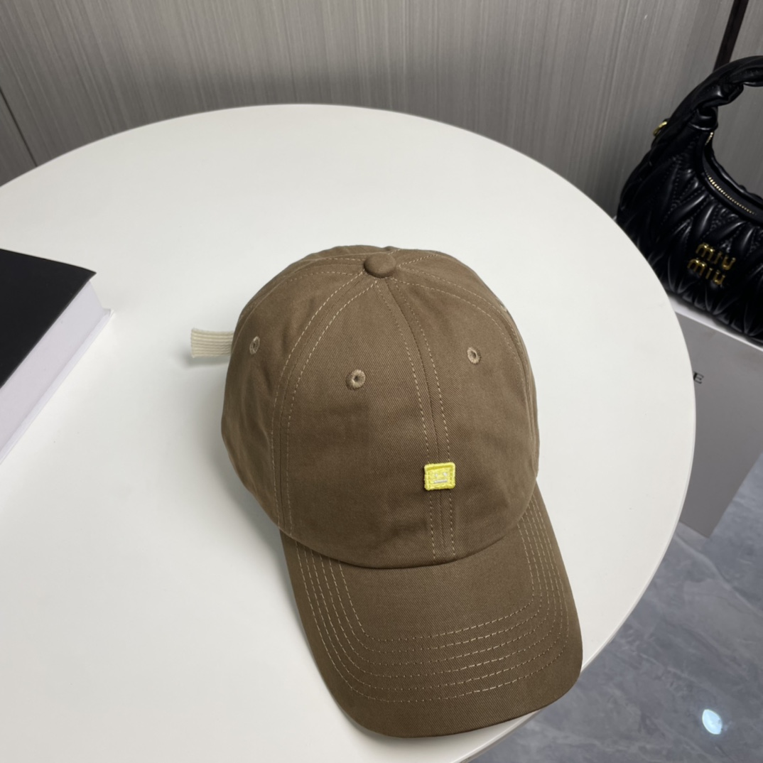 Fashionable Unisex Baseball Caps with Smiley Face Emblem - 图片 5
