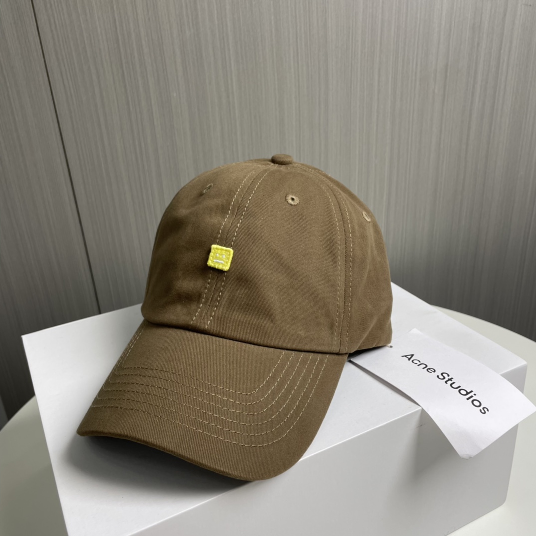 Fashionable Unisex Baseball Caps with Smiley Face Emblem - 图片 8