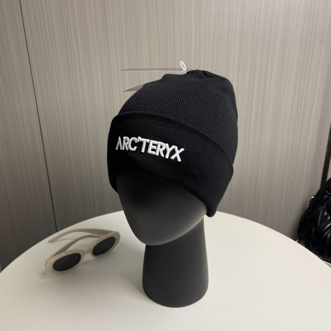 Arcteryx Czapki Czapka z dzianiny Hafty Unisex Dzianiny Wełna Kolekcja letnia