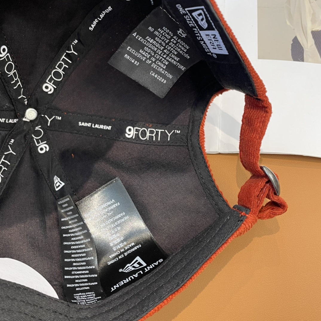 YSL St. Roland Baseball Cap: Simple Leisure Style with Fine Embroidery - 图片 7